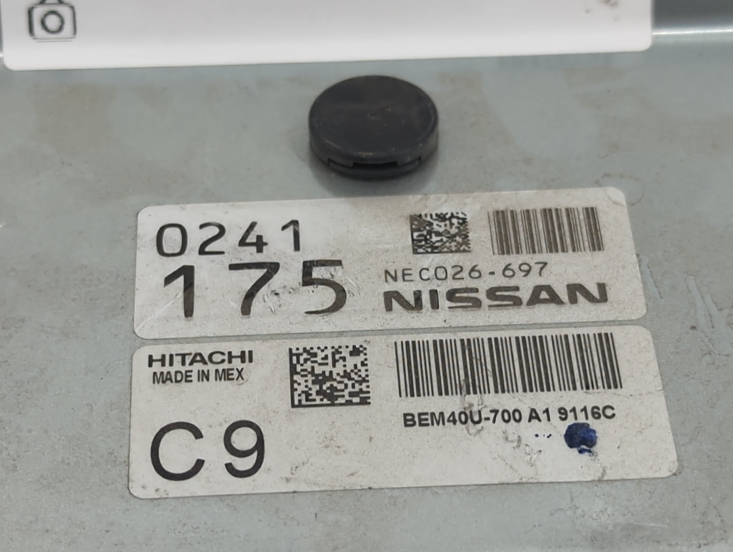 2018-2019 Nissan Sentra PCM Engine Control Computer ECU ECM PCU OEM P/N:NE026-697 Fits Fits 2018 2019 OEM Used Auto Parts - 