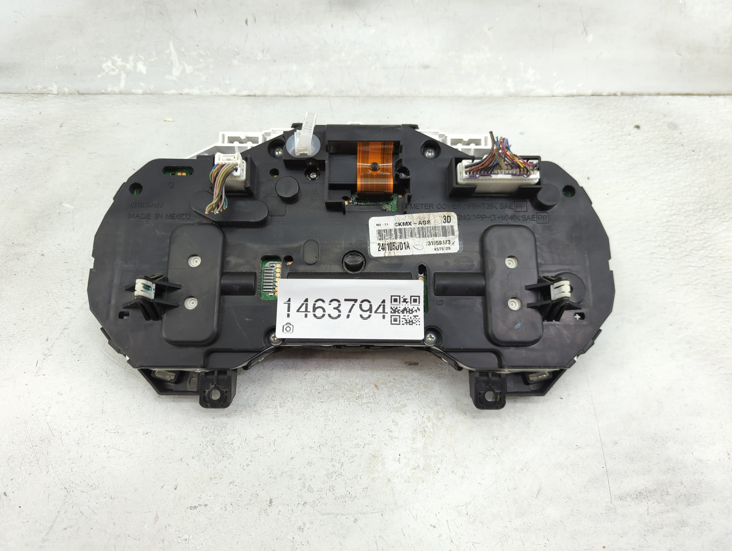 2017-2019 Nissan Sentra Instrument Cluster Speedometer Gauges P/N:CKMX-AG8 24810 5UD1A, K5T5129 Miles:98K Fits Fits 2017 201
