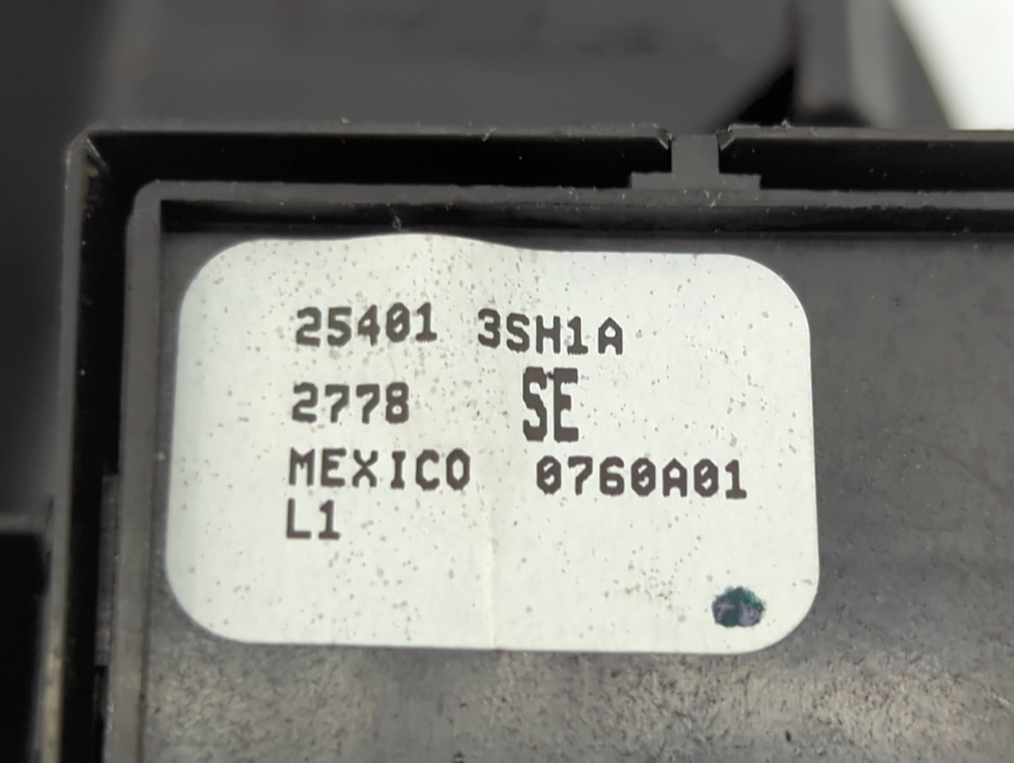 2013-2019 Nissan Sentra Master Power Window Switch Replacement Driver Side Left P/N:25401 3SH1A Fits OEM Used Auto Parts - O