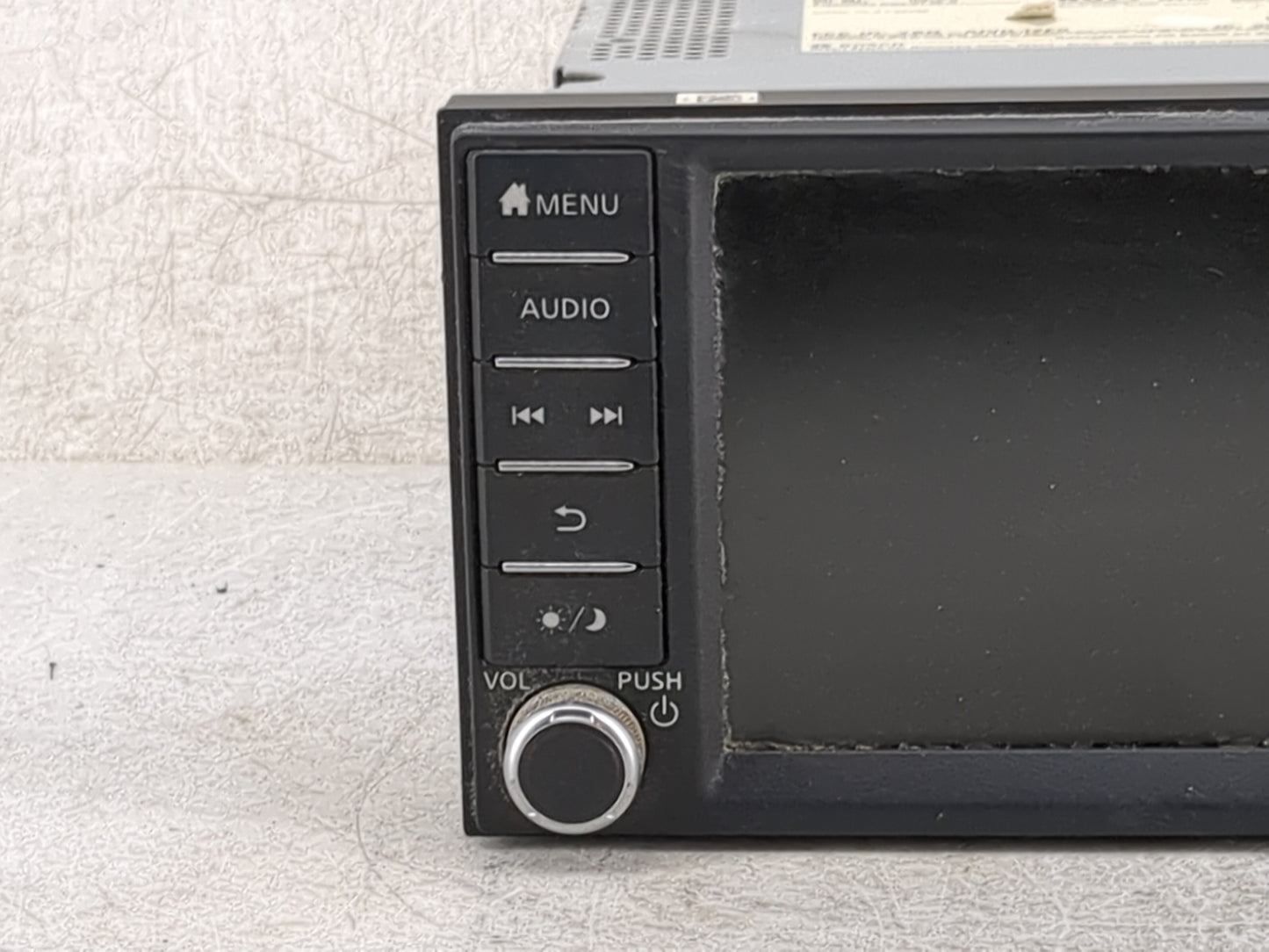 2018-2019 Nissan Sentra Radio AM FM Cd Player Receiver Replacement P/N:2591A5UD0A 7505750884, AIVIL12F0 Fits Fits 2018 2019 