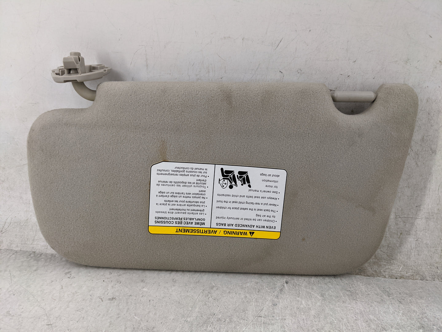 2013-2019 Nissan Sentra Sun Visor Shade Replacement Passenger Right Mirror Fits Fits 2012 2013 2014 2015 2016 2017 2018 2019