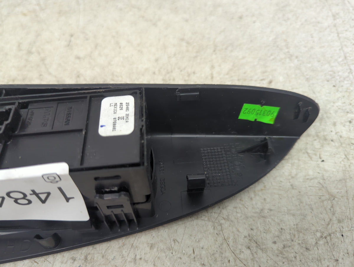 2013-2019 Nissan Sentra Master Power Window Switch Replacement Driver Side Left P/N:25401 3SG1A Fits OEM Used Auto Parts - O