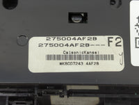 2017-2019 Nissan Sentra Climate Control Module Temperature AC/Heater Replacement P/N:275004AF2B K8C07243 Fits Fits 2017 2018