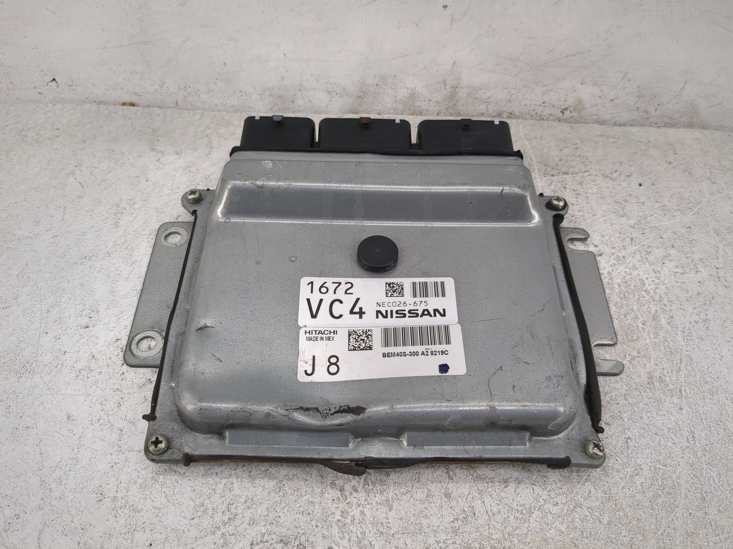 2018-2019 Nissan Sentra PCM Engine Control Computer ECU ECM PCU OEM P/N:NEC026-675 BEM40S-300 Fits Fits 2018 2019 OEM Used A