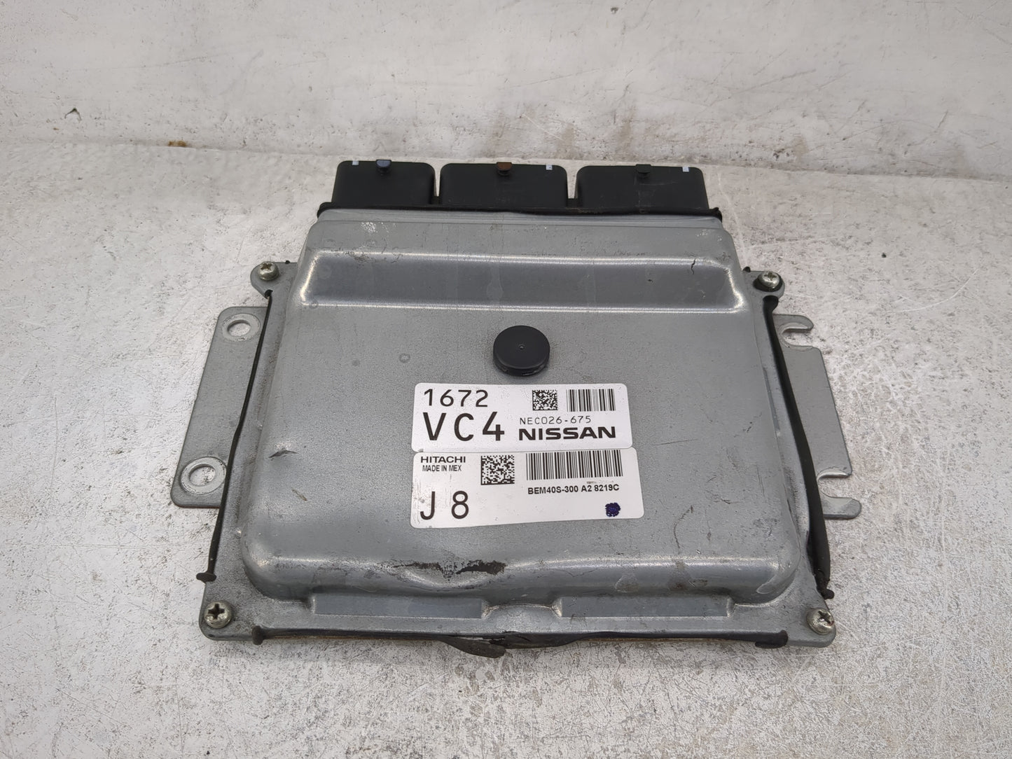 2018-2019 Nissan Sentra PCM Engine Control Computer ECU ECM PCU OEM P/N:NEC026-675 BEM40S-300 Fits Fits 2018 2019 OEM Used A