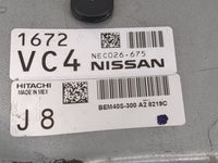 2018-2019 Nissan Sentra PCM Engine Control Computer ECU ECM PCU OEM P/N:NEC026-675 BEM40S-300 Fits Fits 2018 2019 OEM Used A