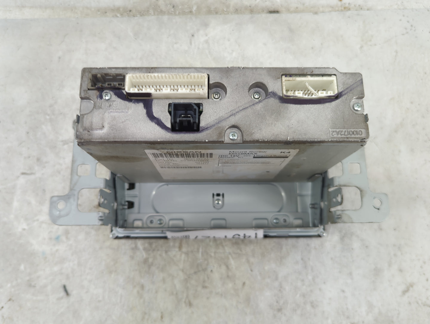 2018-2019 Nissan Sentra Radio AM FM Cd Player Receiver Replacement P/N:28021 5FK0A CY-RH27N0GX, AN7705 Fits Fits 2018 2019 O
