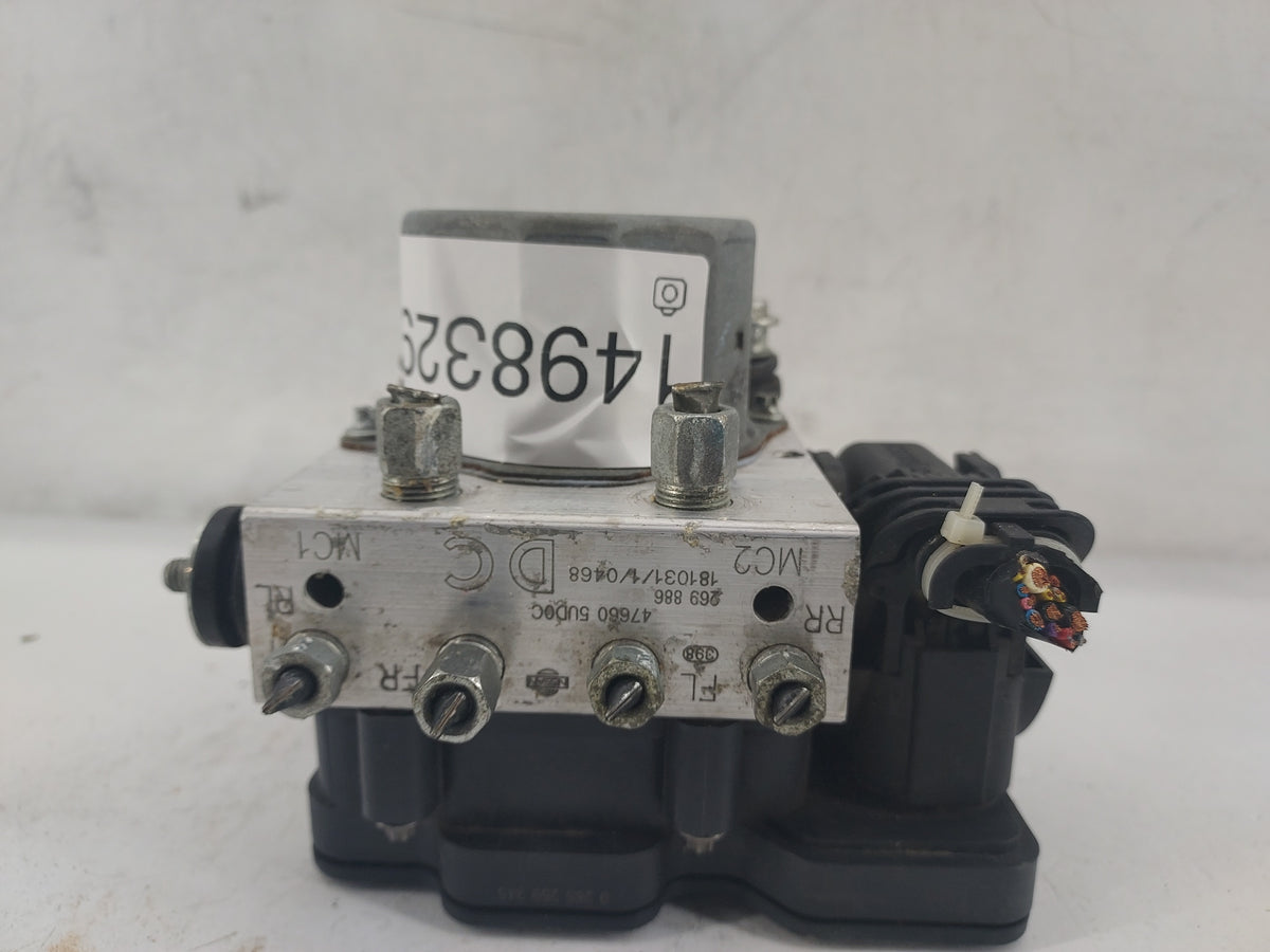 2016-2018 Nissan Sentra Anti-Lock Brake ABS Pump Module Actuator OEM P/N:0 265 259 345 47660 5UD0C Fits Fits 2016 2017 2018 