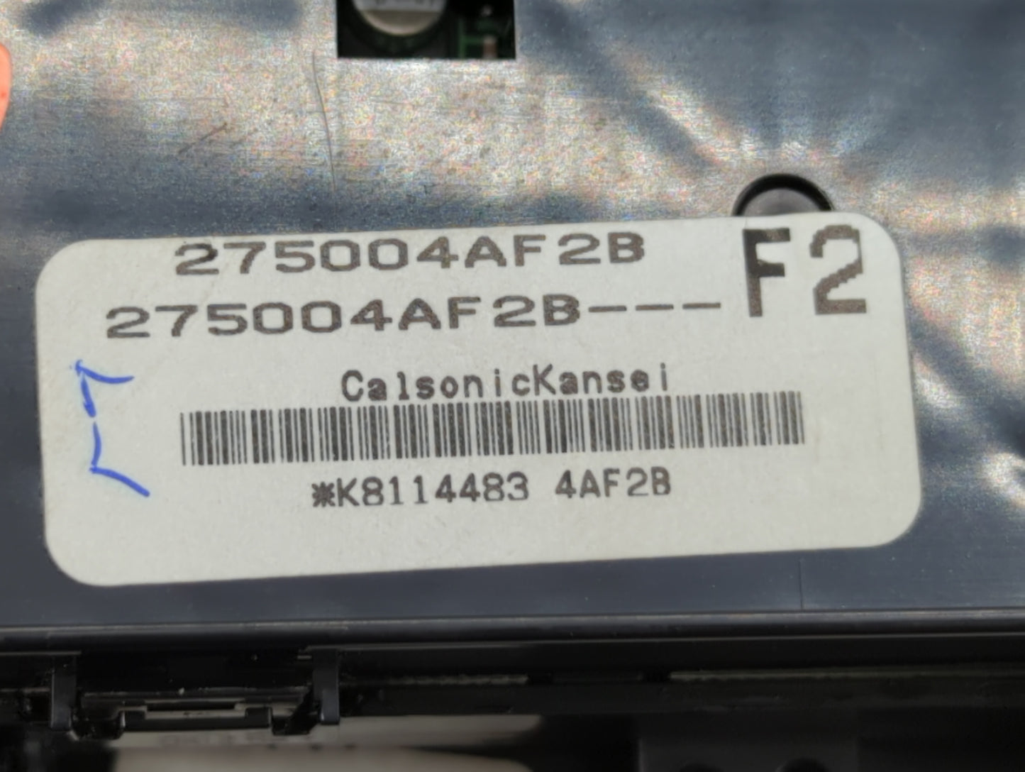 2017-2019 Nissan Sentra Climate Control Module Temperature AC/Heater Replacement P/N:275004AF2B 830887 41266 Fits OEM Used A