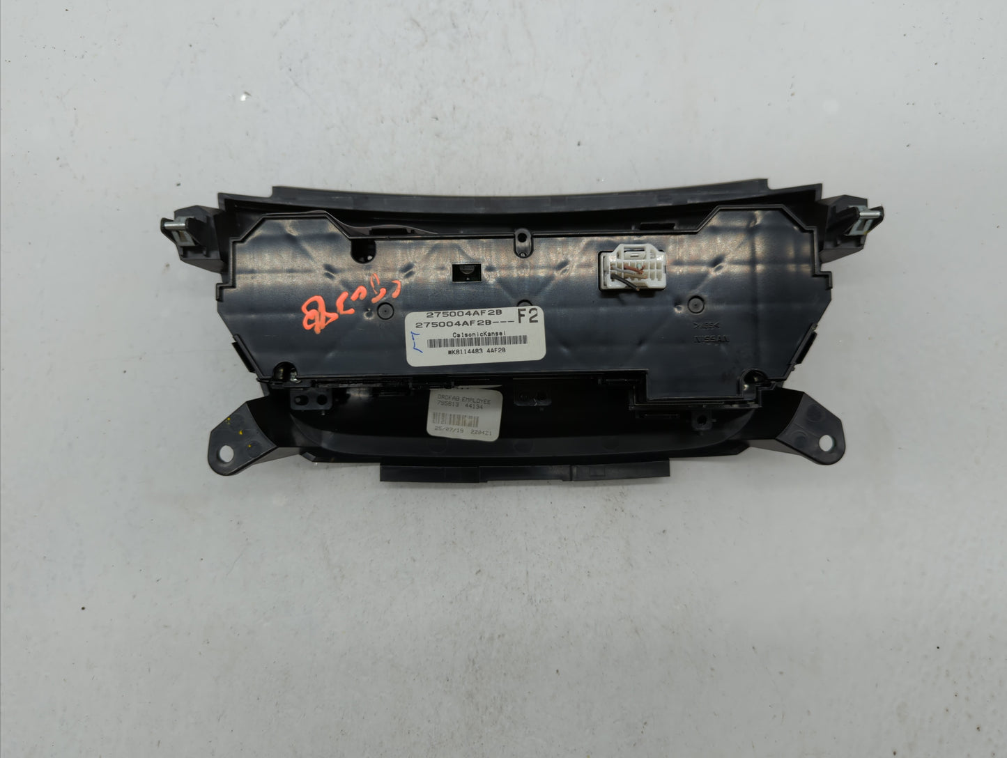 2017-2019 Nissan Sentra Climate Control Module Temperature AC/Heater Replacement P/N:275004AF2B 830887 41266 Fits OEM Used A