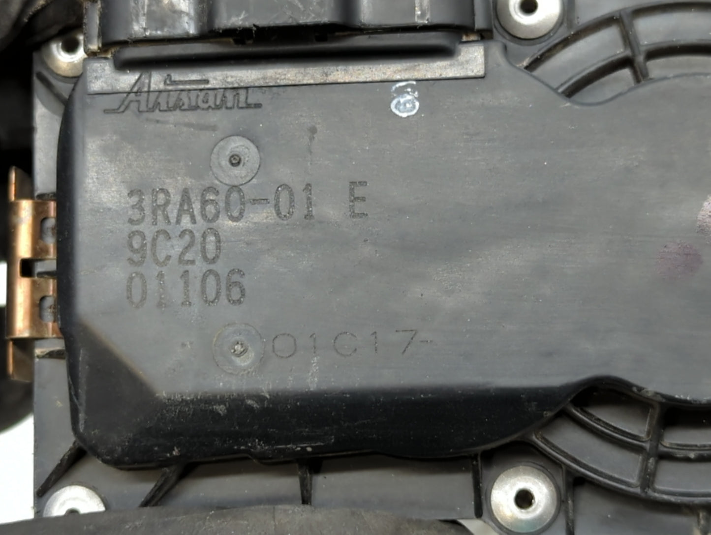 2013-2019 Nissan Sentra Throttle Body P/N:3RA60-01 C 3RA60-01 E, 3RA60-01 D Fits Fits 2013 2014 2015 2016 2017 2018 2019 OEM
