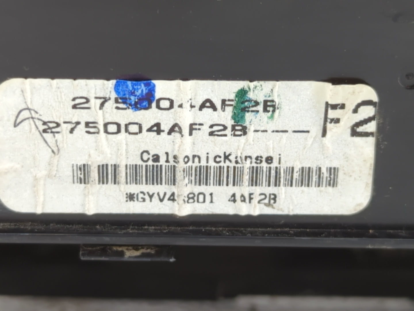 2017-2019 Nissan Sentra Climate Control Module Temperature AC/Heater Replacement P/N:275004AF2B 275004A Fits Fits 2017 2018 