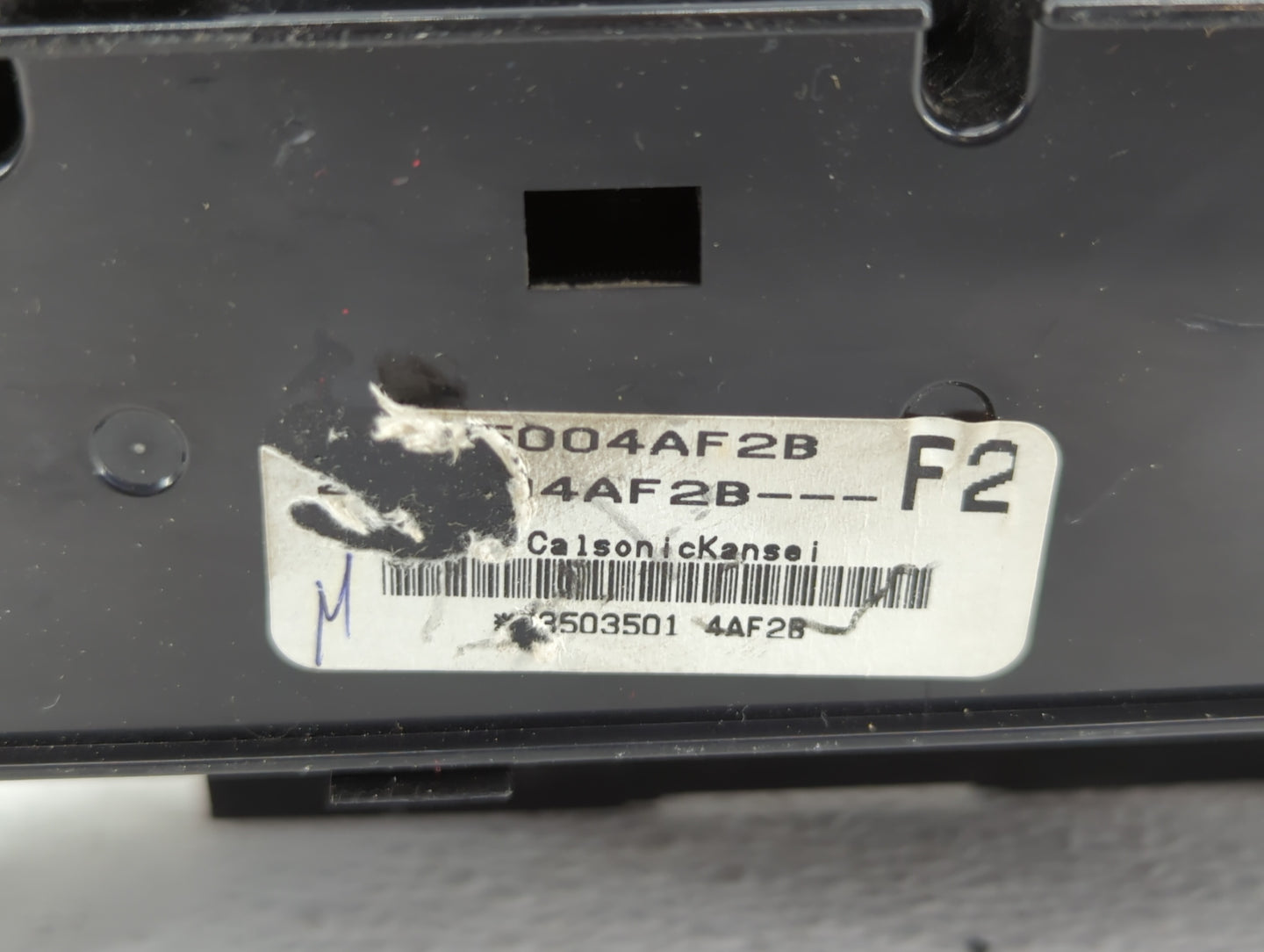 2017-2019 Nissan Sentra Climate Control Module Temperature AC/Heater Replacement P/N:275004AF2B 275004A Fits Fits 2017 2018 