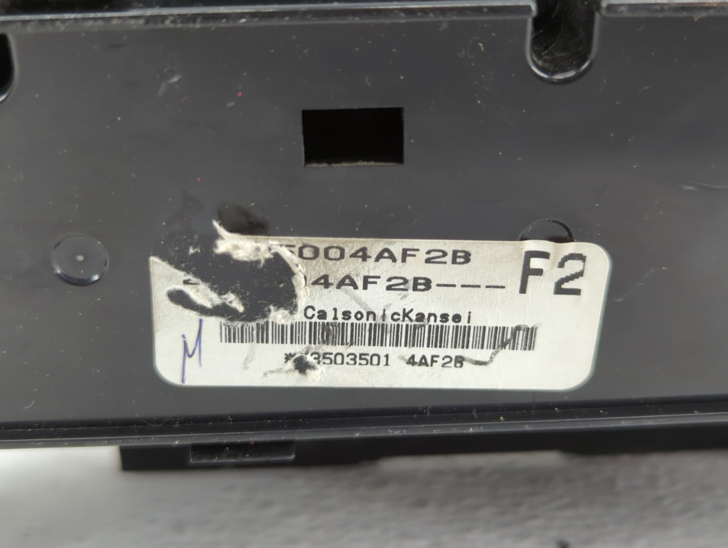 2017-2019 Nissan Sentra Climate Control Module Temperature AC/Heater Replacement P/N:275004AF2B 275004A Fits Fits 2017 2018 