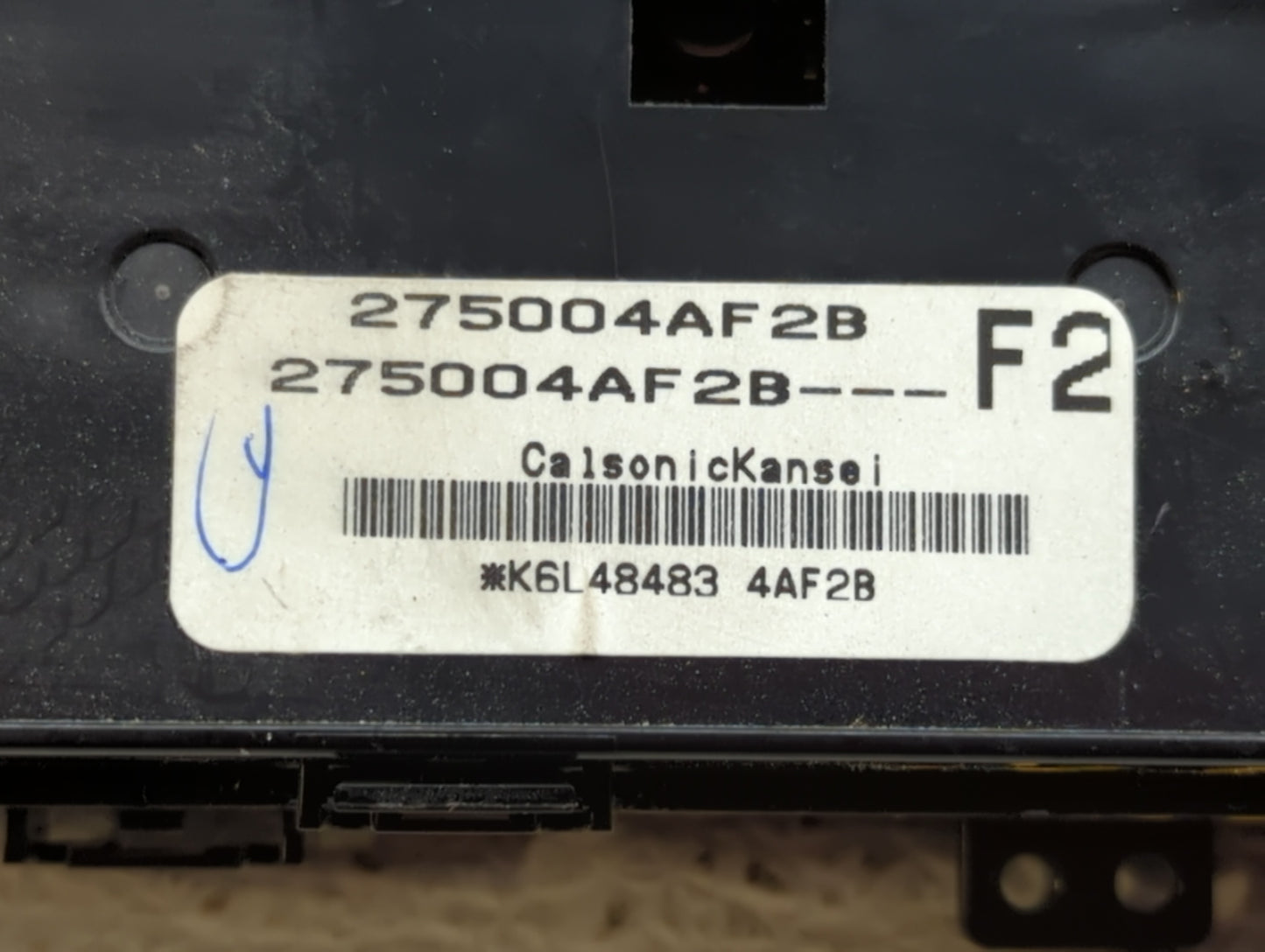 2017-2019 Nissan Sentra Climate Control Module Temperature AC/Heater Replacement P/N:275004AF2B 275004A Fits Fits 2017 2018 