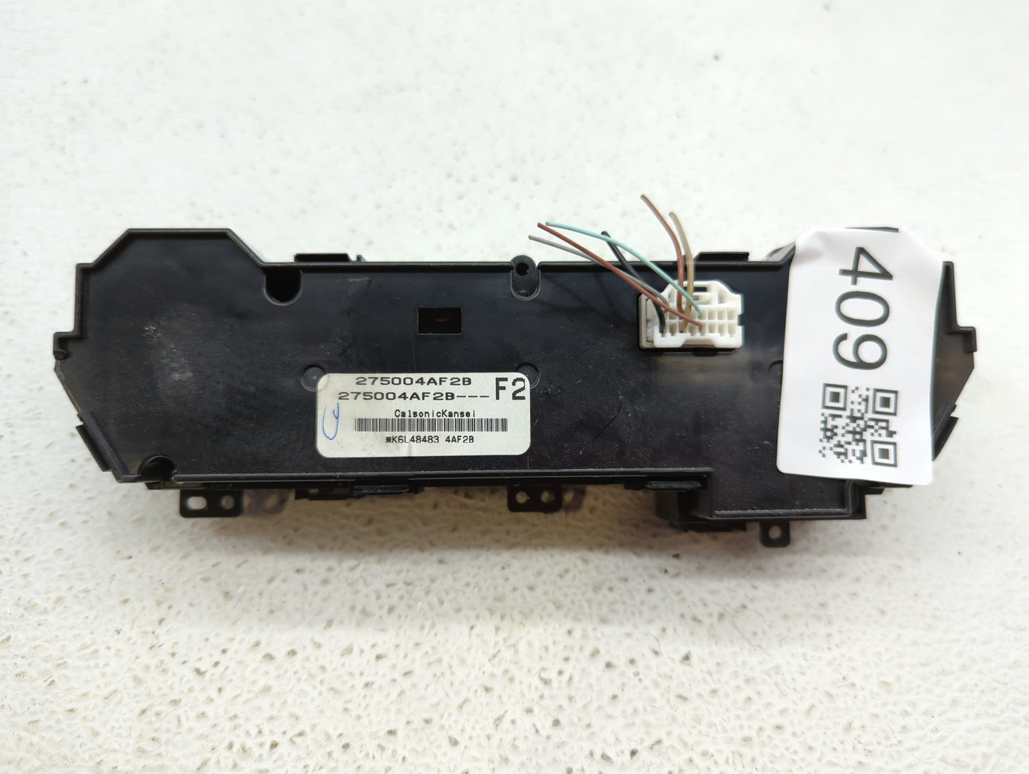 2017-2019 Nissan Sentra Climate Control Module Temperature AC/Heater Replacement P/N:275004AF2B 275004A Fits Fits 2017 2018 