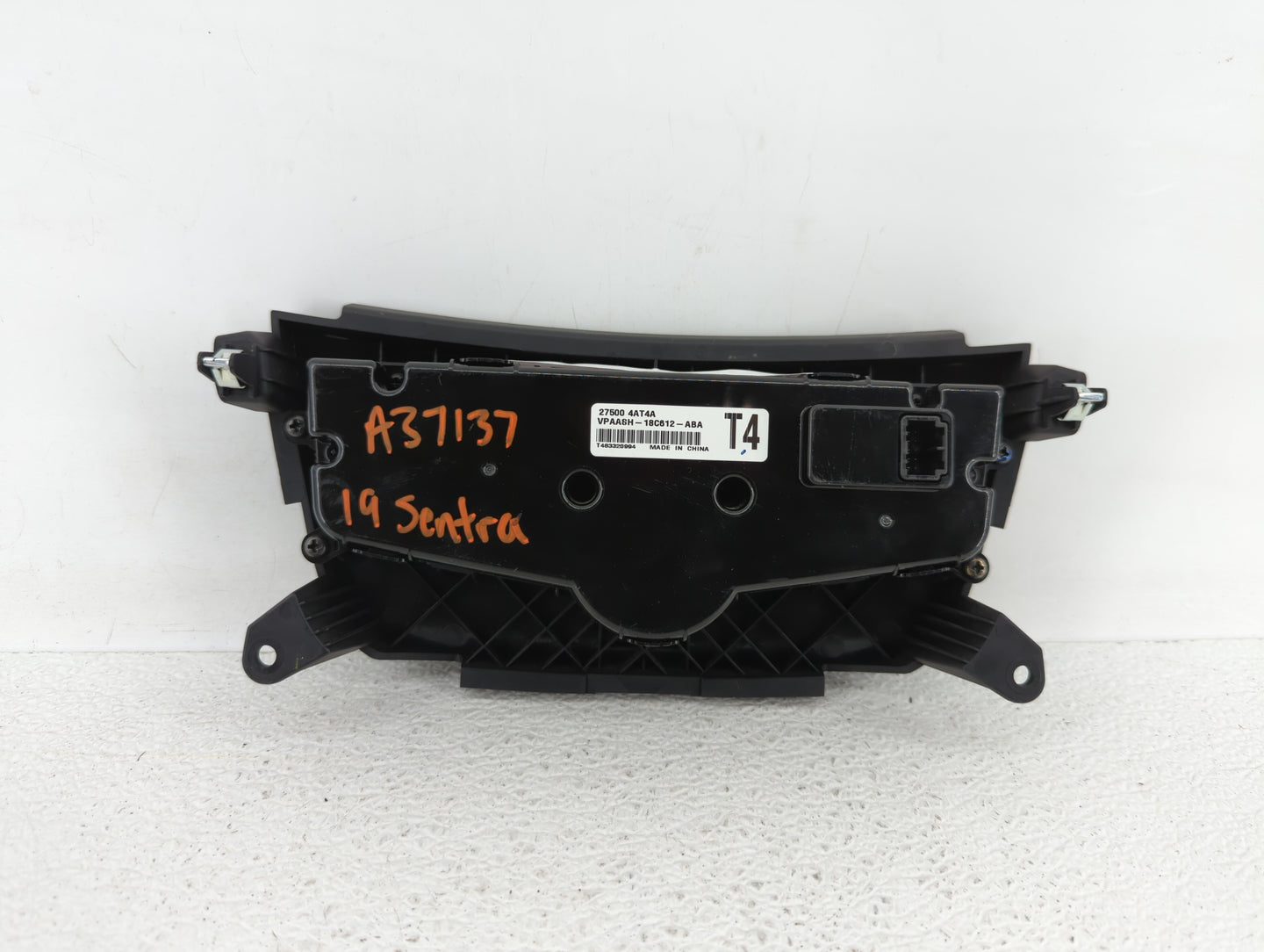 2015-2019 Nissan Sentra Climate Control Module Temperature AC/Heater Replacement P/N:27500 4AT4A Fits OEM Used Auto Parts - 