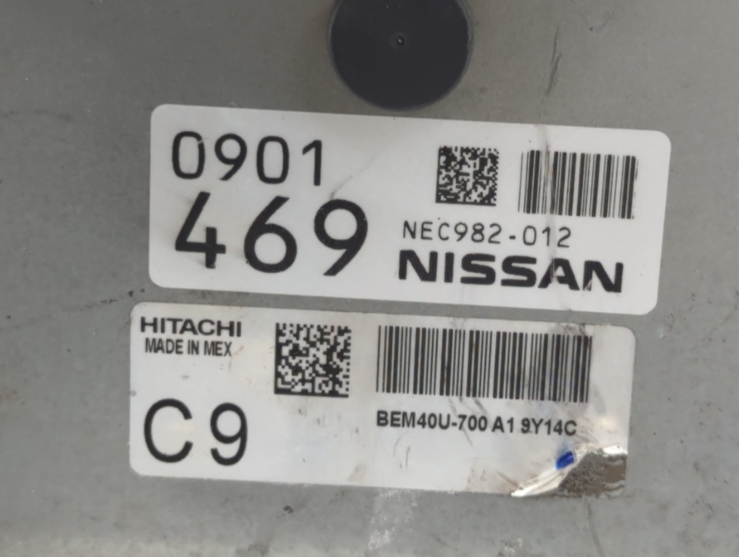 2018-2019 Nissan Sentra PCM Engine Control Computer ECU ECM PCU OEM P/N:NEC027-661 NEC025-603, NEC982-012 Fits Fits 2018 201