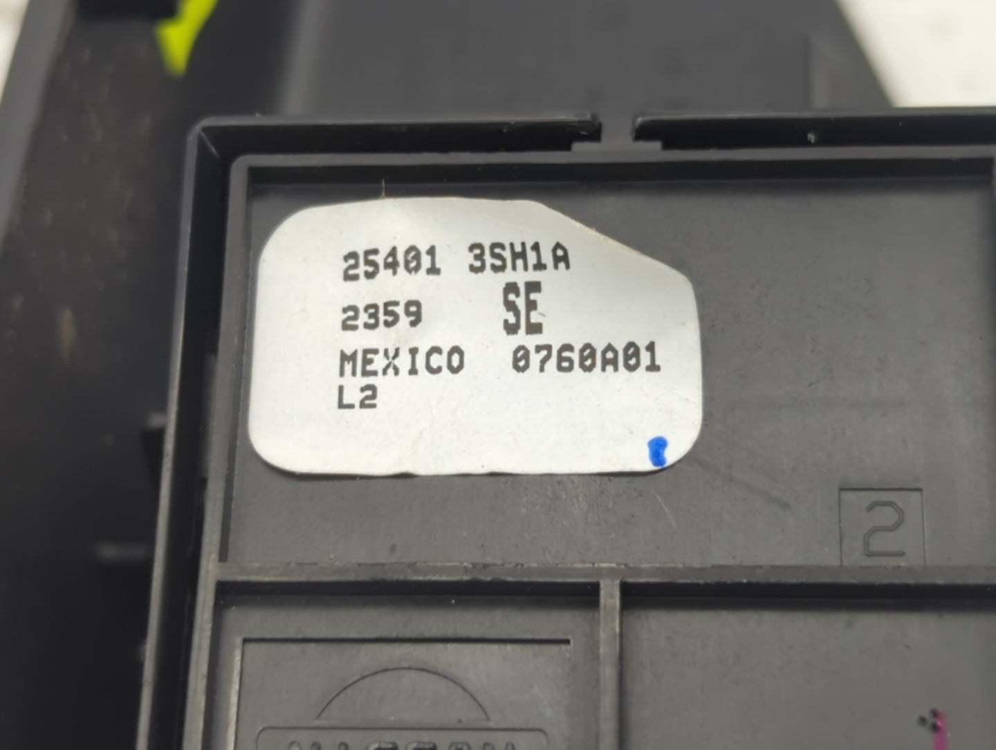 2013-2019 Nissan Sentra Master Power Window Switch Replacement Driver Side Left P/N:80961 3SG0A 25411 1KA5A Fits OEM Used Au