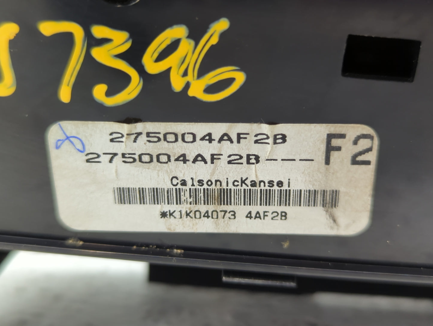 2017-2019 Nissan Sentra Climate Control Module Temperature AC/Heater Replacement P/N:275004AF2B Fits Fits 2017 2018 2019 OEM