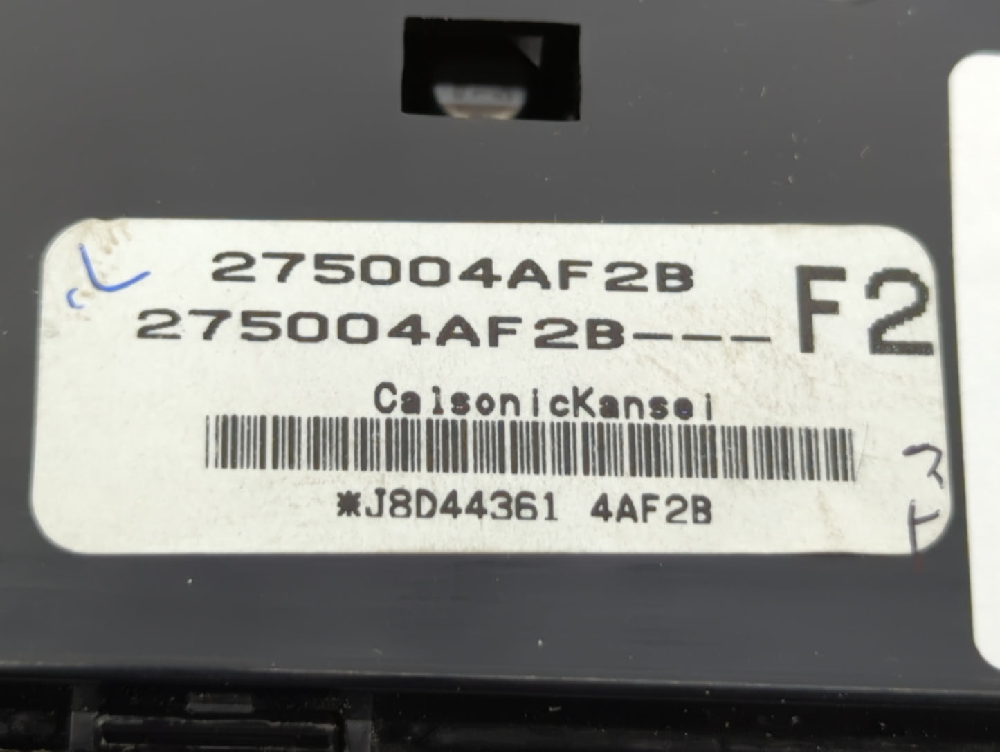2017-2019 Nissan Sentra Climate Control Module Temperature AC/Heater Replacement P/N:275004AF2B Fits Fits 2017 2018 2019 OEM