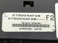 2017-2019 Nissan Sentra Climate Control Module Temperature AC/Heater Replacement P/N:275004AF2B Fits Fits 2017 2018 2019 OEM