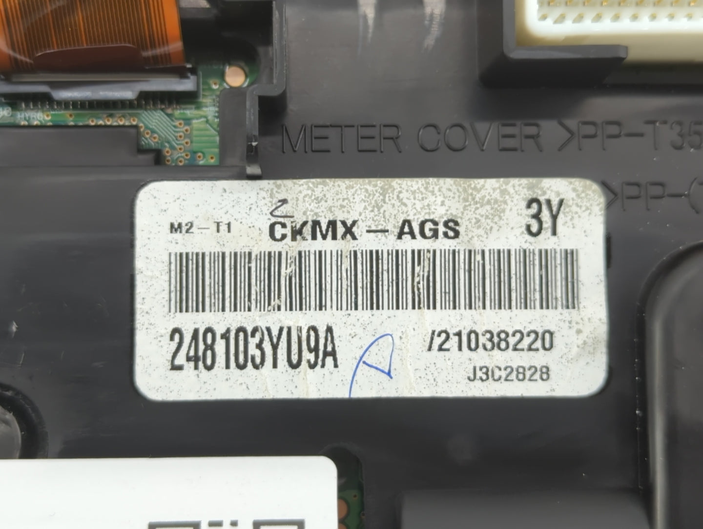 2017-2019 Nissan Sentra Instrument Cluster Speedometer Gauges P/N:248103YU9A 248105UD1A Fits Fits 2017 2018 2019 OEM Used Au