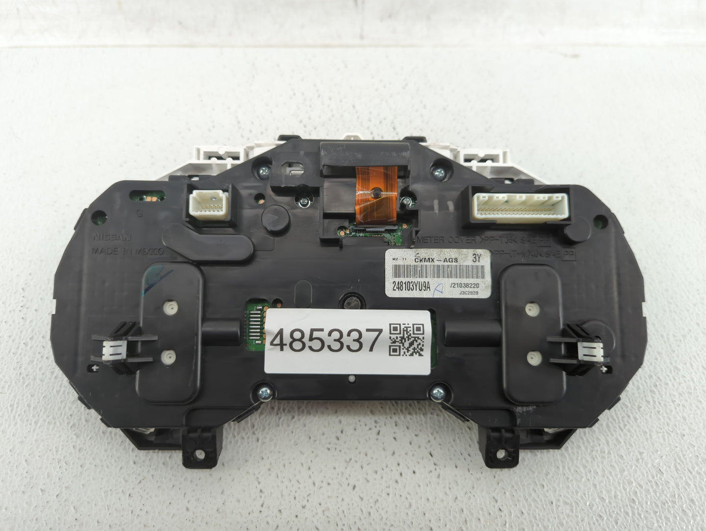 2017-2019 Nissan Sentra Instrument Cluster Speedometer Gauges P/N:248103YU9A 248105UD1A Fits Fits 2017 2018 2019 OEM Used Au