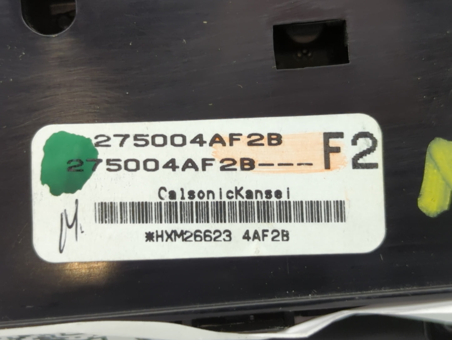 2017-2019 Nissan Sentra Climate Control Module Temperature AC/Heater Replacement P/N:275004AF2B Fits Fits 2017 2018 2019 OEM