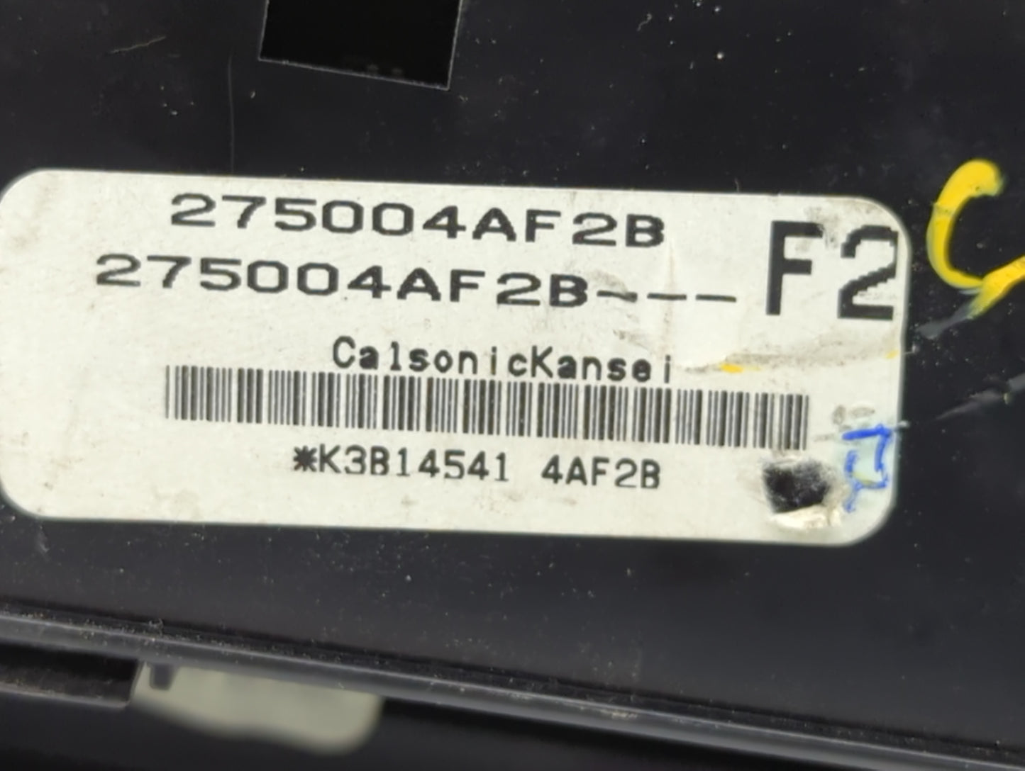 2017-2019 Nissan Sentra Climate Control Module Temperature AC/Heater Replacement P/N:275004AF2B Fits Fits 2017 2018 2019 OEM