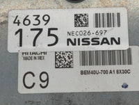 2018-2019 Nissan Sentra PCM Engine Control Computer ECU ECM PCU OEM P/N:NEC027-661 BEM40U-700 A1, NEC026-697 Fits Fits 2018 