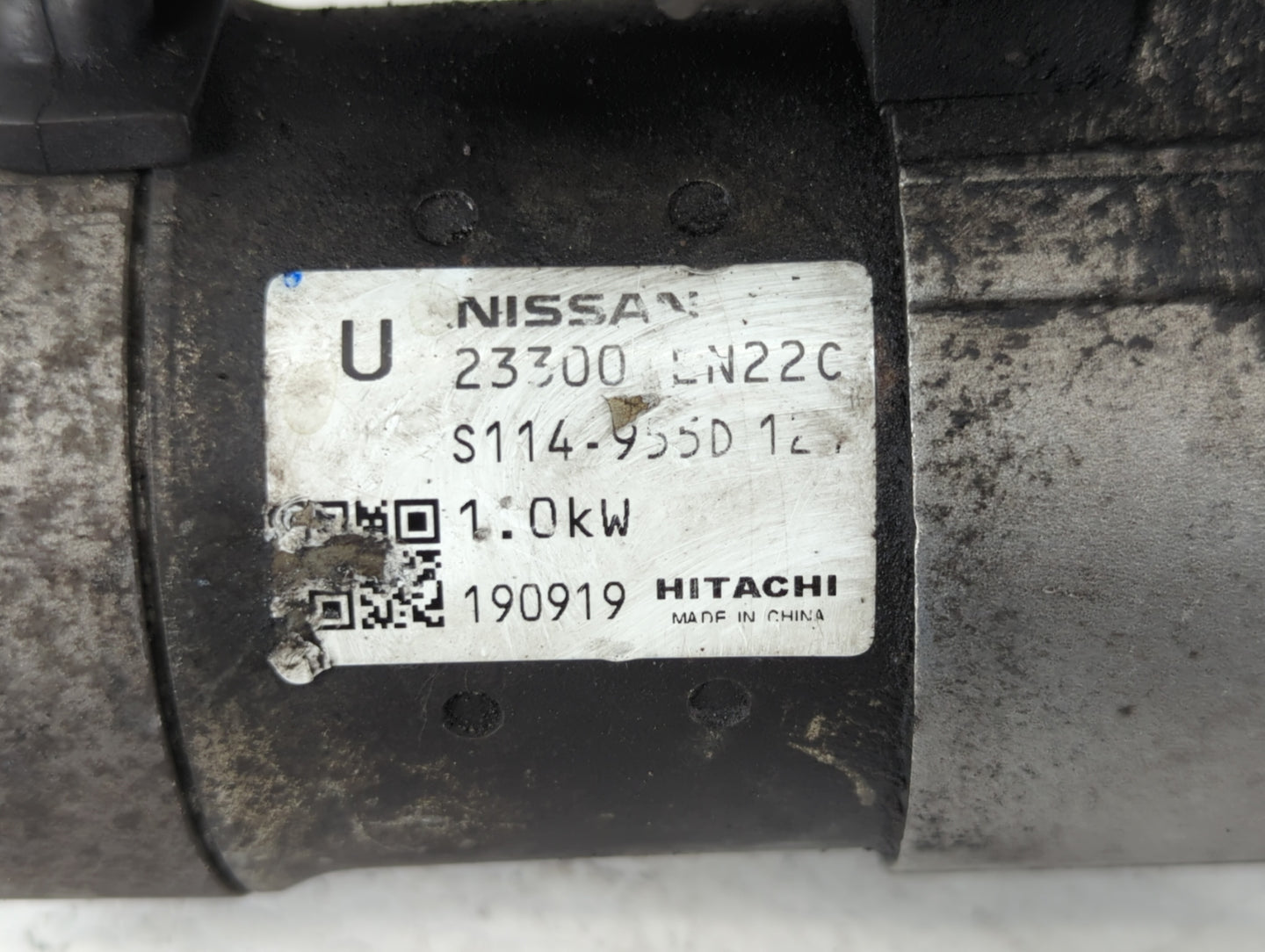 2013-2019 Nissan Sentra Car Starter Motor Solenoid OEM P/N:23300 EN22C Fits Fits 2013 2014 2015 2016 2017 2018 2019 2020 OEM