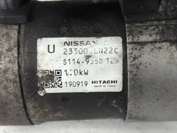 2013-2019 Nissan Sentra Car Starter Motor Solenoid OEM P/N:23300 EN22C Fits Fits 2013 2014 2015 2016 2017 2018 2019 2020 OEM Used Auto Parts