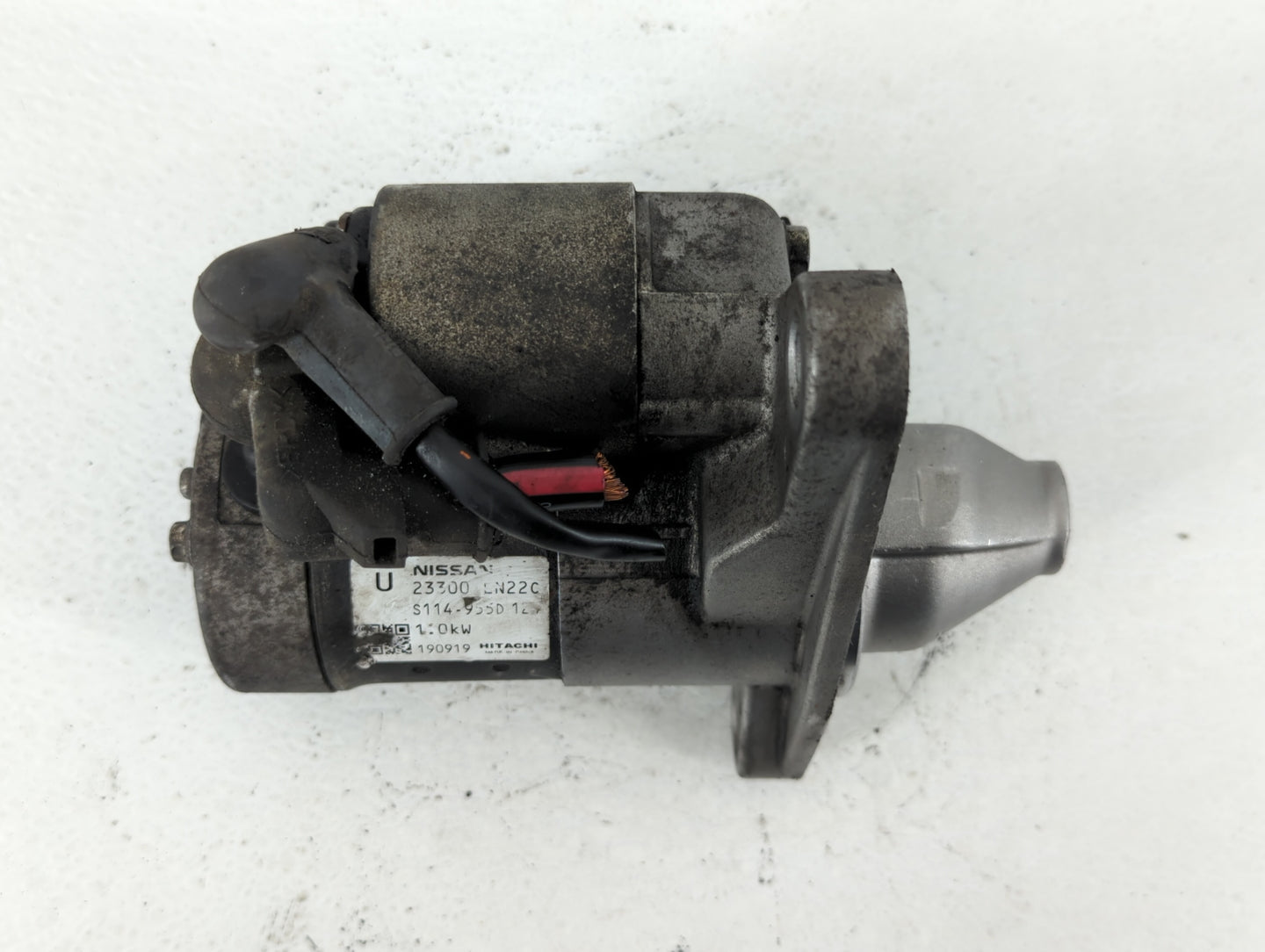 2013-2019 Nissan Sentra Car Starter Motor Solenoid OEM P/N:23300 EN22C Fits Fits 2013 2014 2015 2016 2017 2018 2019 2020 OEM