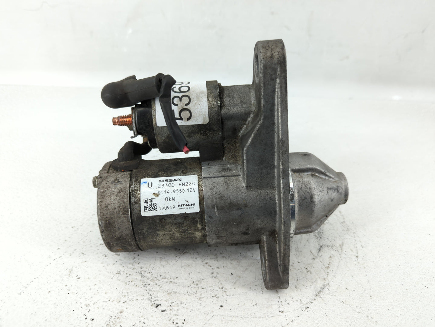 2013-2019 Nissan Sentra Car Starter Motor Solenoid OEM P/N:23300 EN22C Fits Fits 2013 2014 2015 2016 2017 2018 2019 2020 OEM