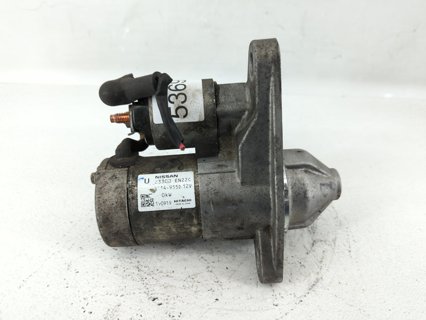 2013-2019 Nissan Sentra Car Starter Motor Solenoid OEM P/N:23300 EN22C Fits Fits 2013 2014 2015 2016 2017 2018 2019 2020 OEM