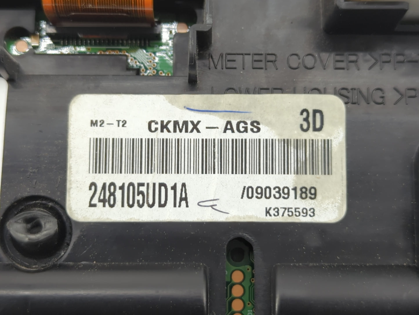 2017-2019 Nissan Sentra Instrument Cluster Speedometer Gauges P/N:248105UD1A Fits Fits 2017 2018 2019 OEM Used Auto Parts - 