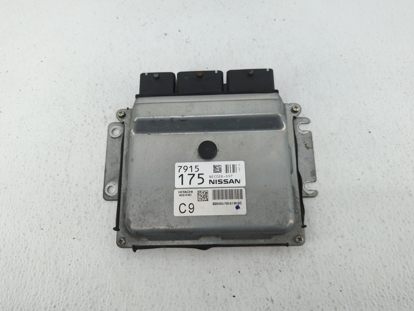 2018-2019 Nissan Sentra PCM Engine Control Computer ECU ECM PCU OEM P/N:NEC026-697 NEC982-012 Fits Fits 2018 2019 OEM Used A