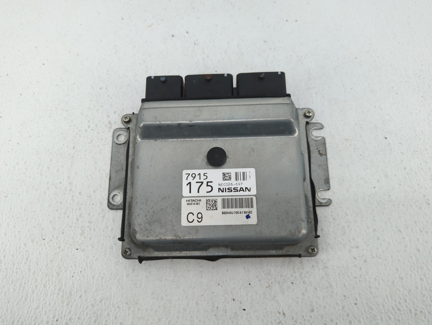 2018-2019 Nissan Sentra PCM Engine Control Computer ECU ECM PCU OEM P/N:NEC026-697 NEC982-012 Fits Fits 2018 2019 OEM Used A