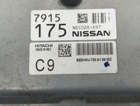 2018-2019 Nissan Sentra PCM Engine Control Computer ECU ECM PCU OEM P/N:NEC026-697 NEC982-012 Fits Fits 2018 2019 OEM Used A