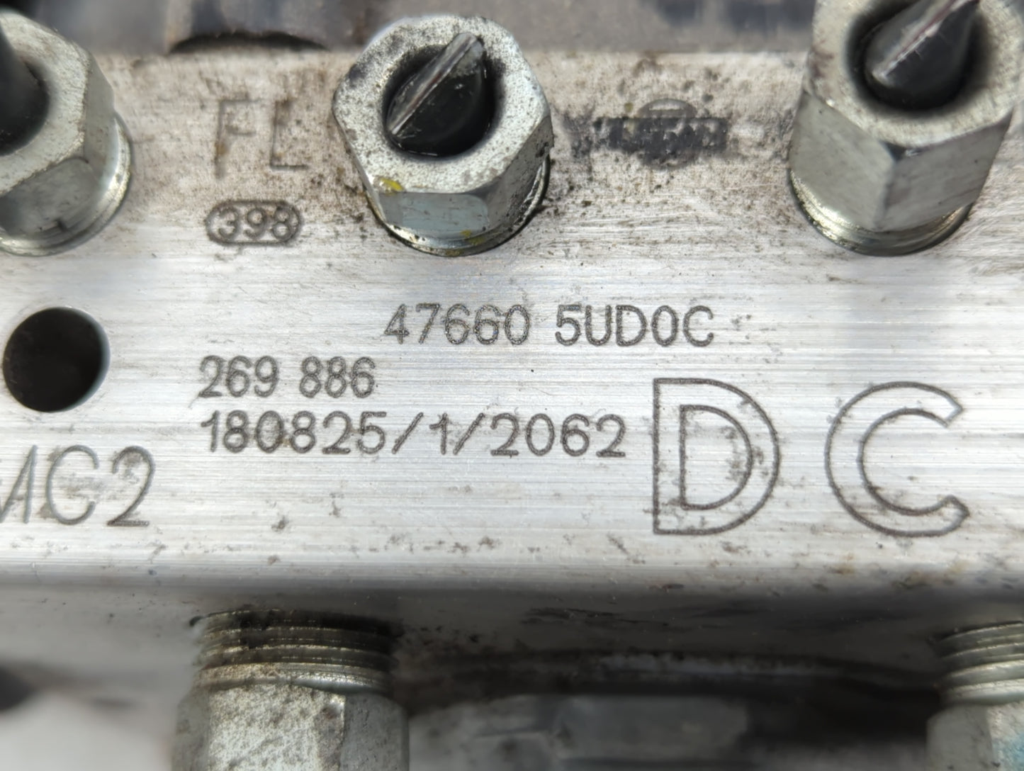 2019 Nissan Sentra ABS Pump Control Module Replacement P/N:47660 5UD0C Fits OEM Used Auto Parts - Oemusedautoparts1.com