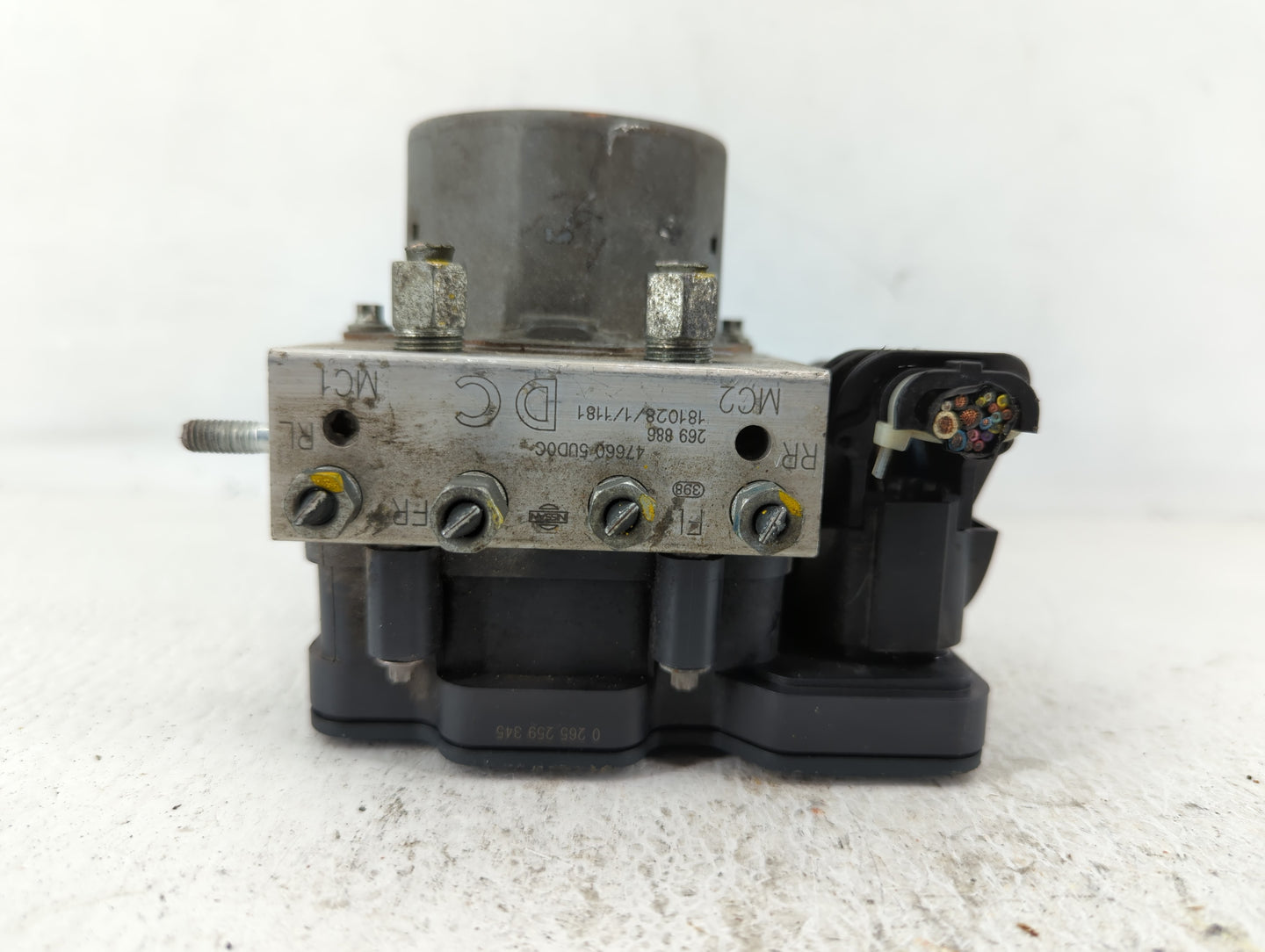 2019 Nissan Sentra ABS Pump Control Module Replacement P/N:47660 5UD0C Fits OEM Used Auto Parts - Oemusedautoparts1.com