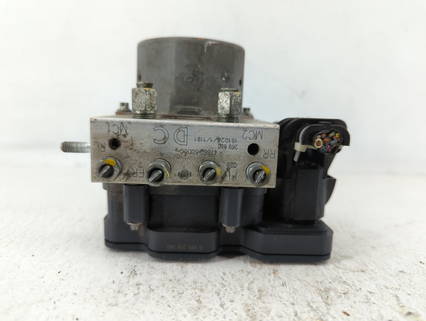 2019 Nissan Sentra ABS Pump Control Module Replacement P/N:47660 5UD0C Fits OEM Used Auto Parts - Oemusedautoparts1.com