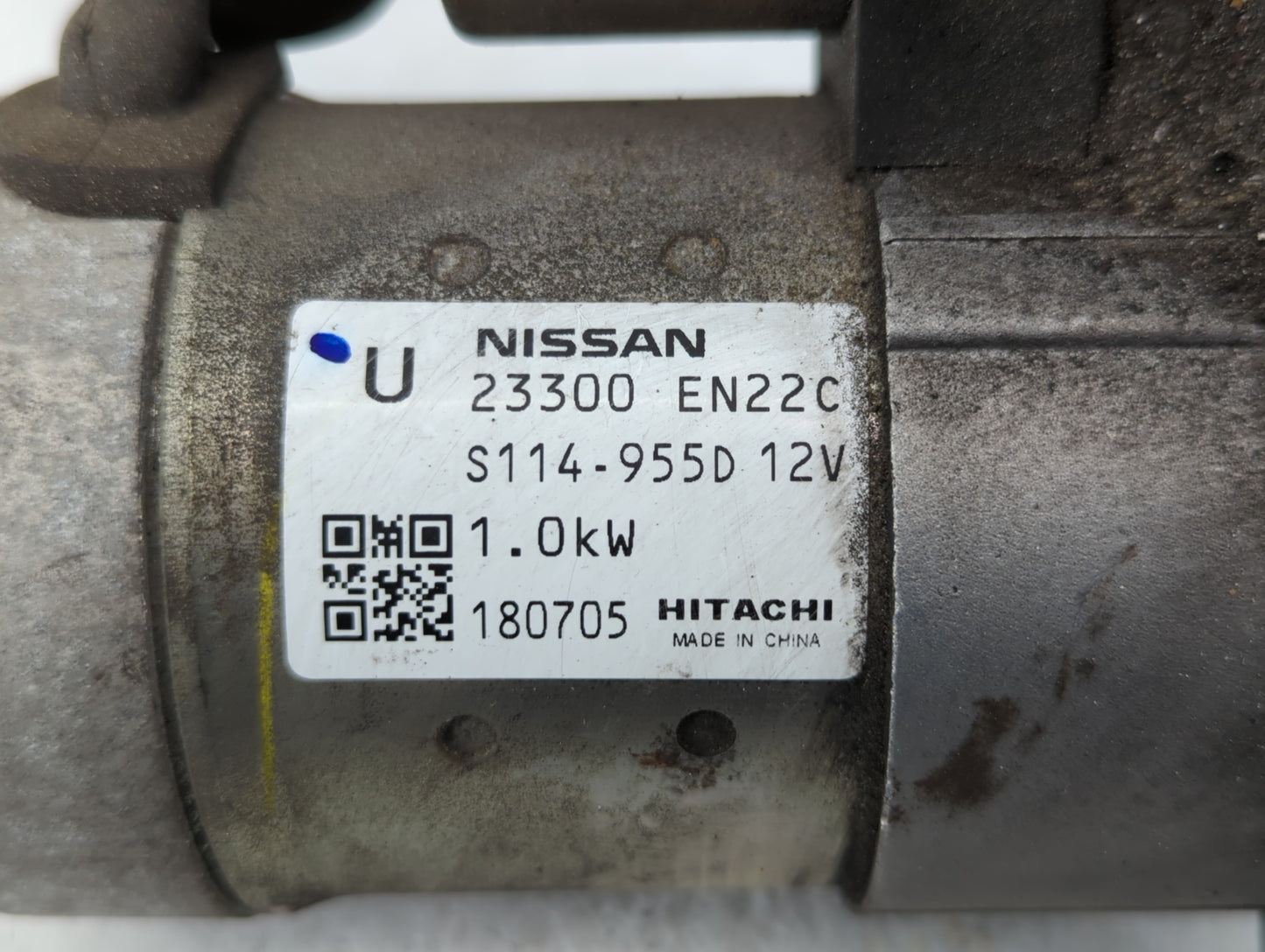 2013-2019 Nissan Sentra Car Starter Motor Solenoid OEM P/N:23300 EN22C Fits Fits 2013 2014 2015 2016 2017 2018 2019 2020 OEM