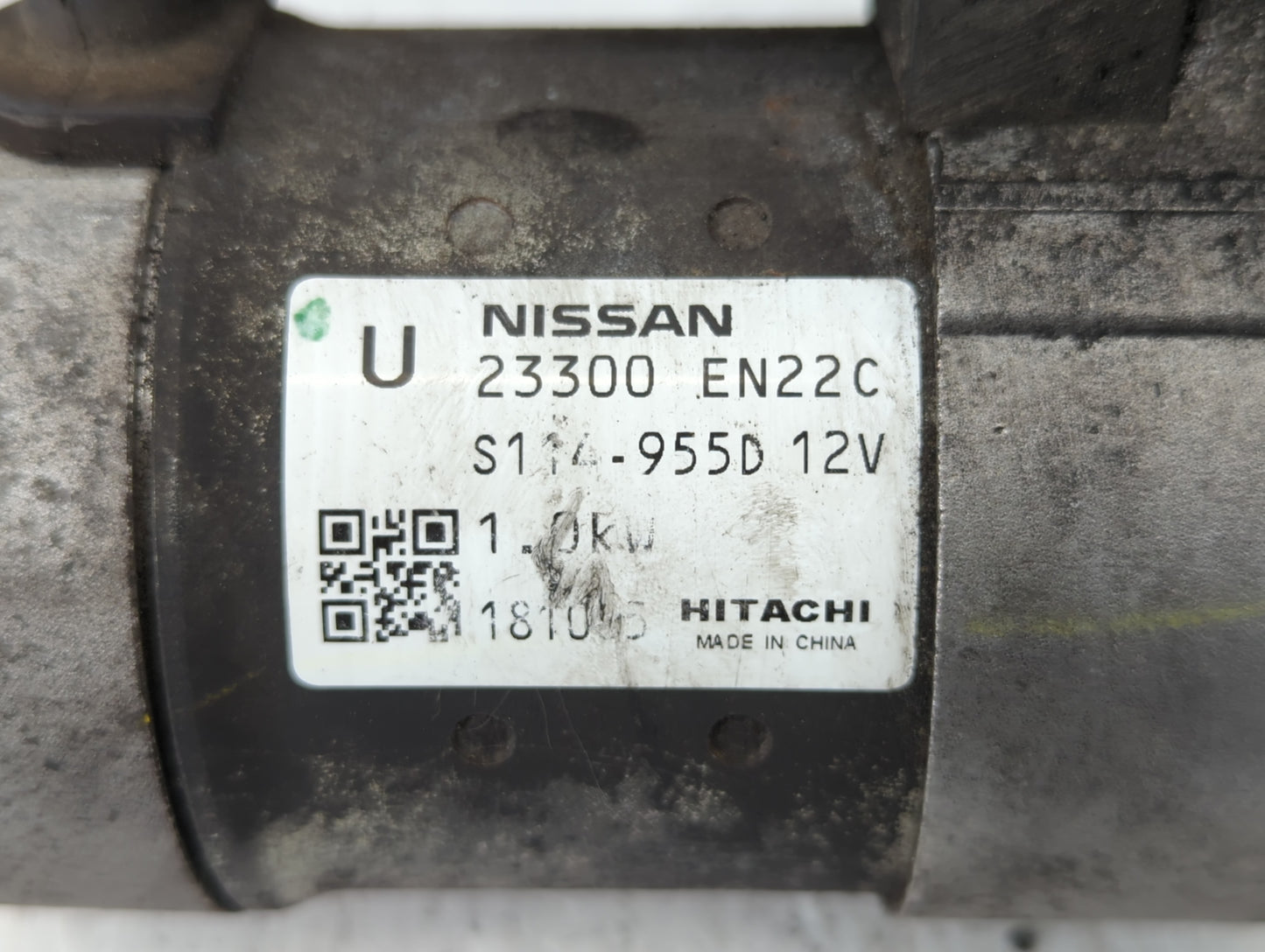 2013-2019 Nissan Sentra Car Starter Motor Solenoid OEM P/N:23300 EN22C Fits Fits 2013 2014 2015 2016 2017 2018 2019 2020 OEM