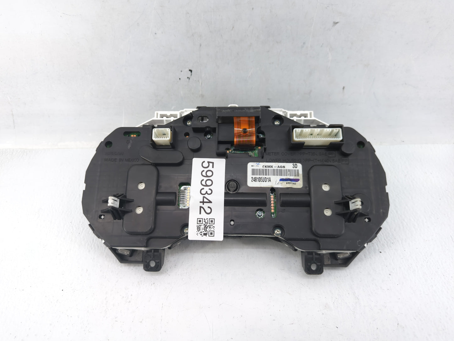 2017-2019 Nissan Sentra Instrument Cluster Speedometer Gauges P/N:248105UD1A Fits Fits 2017 2018 2019 OEM Used Auto Parts - 