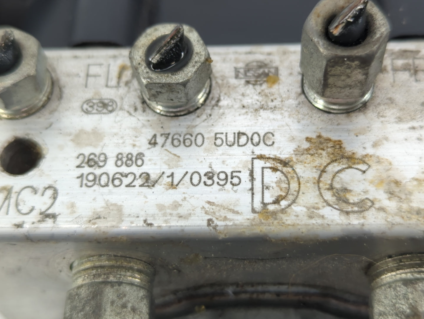 2019 Nissan Sentra ABS Pump Control Module Replacement P/N:47660 5UD0C Fits OEM Used Auto Parts - Oemusedautoparts1.com