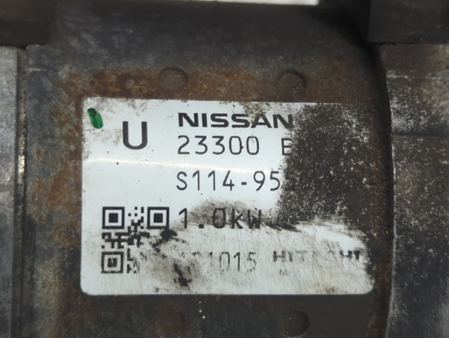 2013-2019 Nissan Sentra Car Starter Motor Solenoid OEM P/N:S114-955D 12V 23300 EN22C Fits OEM Used Auto Parts - Oemusedautop