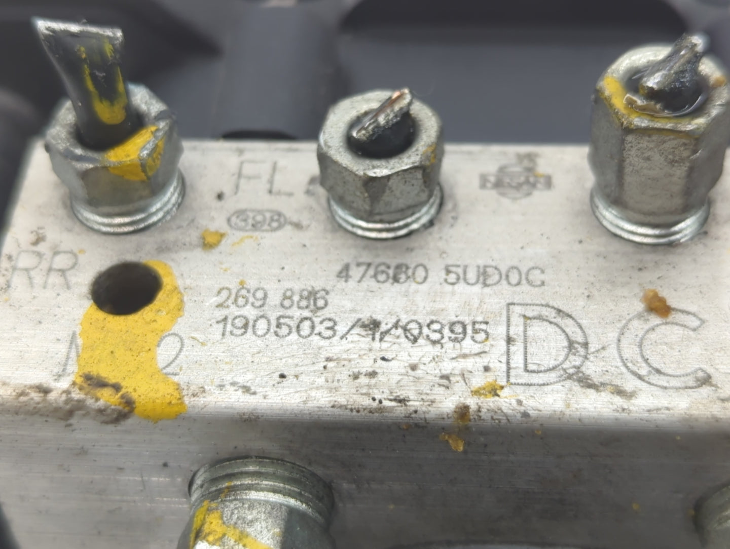 2019 Nissan Sentra ABS Pump Control Module Replacement P/N:47660 5UD0C Fits OEM Used Auto Parts - Oemusedautoparts1.com