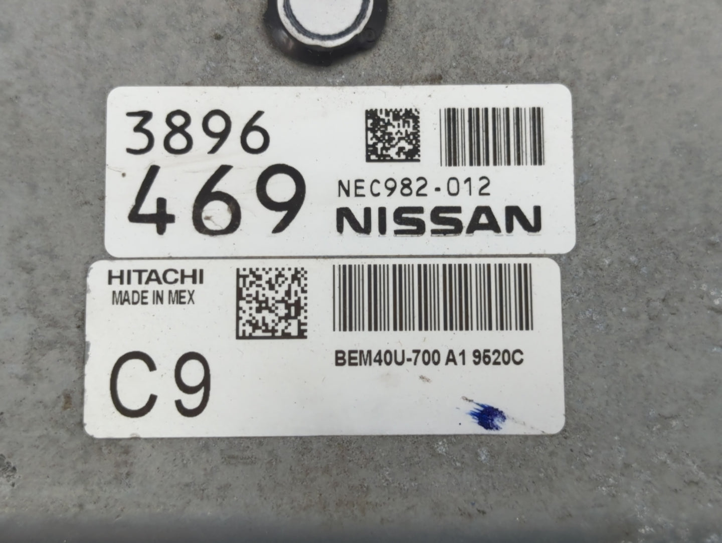 2018-2019 Nissan Sentra PCM Engine Control Computer ECU ECM PCU OEM P/N:3896 469 NEC982-012 Fits Fits 2018 2019 OEM Used Aut
